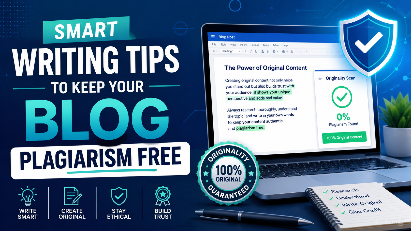 Smart Writing Tips To Keep Your Blog Plagiarism Free